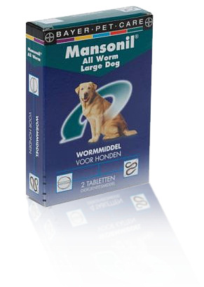 Mansonil All Worm Large Dog