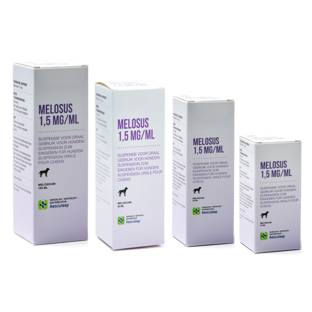 Melosus 1,5 mg/ml suspensie voor oraal gebruik voor honden
