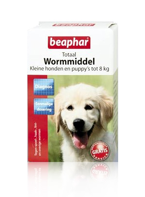 Beaphar Wormmiddel Totaal voor kleine honden en puppy's